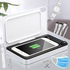 Uv Light Sanitizer Plus Charger Smart Phones In 2020 Phone Mask Wireless Charger Disinfect