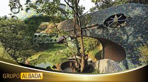 El nido de quetzalcóatl es un sitio creado a partir de la visión del arquitecto javier senosiain, un lugar fuera de la realidad que no ha sido tocado por el ambiente citadino que lo rodea, a pesar de estar ubicado en naucalpan, estado de méxico. Grupoalbada On Twitter Te Gusta La Onda Organica Conoce El Nido De Quetzalcoatl En Edomex Un Hotel Unico
