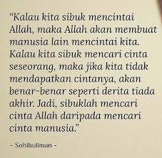 Cintailah Alloh Sepenuh Hati Kutipan Bijak Rohani Bijak