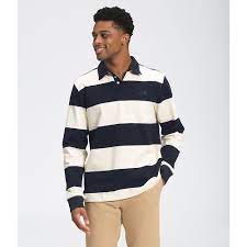 Rugby shirts, similarly, are built thick and tough to survive opponents yanking on 'em for 80 minutes straight, but they're also refined and collared like their close relative the polo shirt. Men S Berkeley Rugby Shirt The North Face Canada