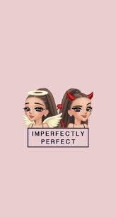 Imperfectly Perfect Hd Wallpapers For Girls Badassgirlsquotes Ariana Grande Wallpaper Ariana Grande Anime Ariana Grande Drawings