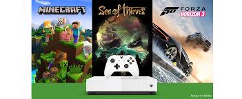 Xbox codigo de gta 5 juego digital 5€ completo resto de juegos fútbol, tenis, baloncesto: Consola Xbox One S 1tb All Digital Con 3 Juegos Digitales No Tiene Lector De Discos Special Edition Amazon Com Mx Videojuegos