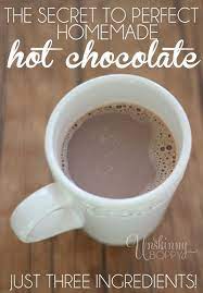 The Secret To Perfect Homemade Hot Chocolate Homemade Hot Chocolate Hot Chocolate Recipe Homemade Hot Chocolate Recipes