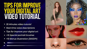 Once you've got a solid drawing down, use a fine tip pen or marker to polish up those sketchy lines. Yasar Vurdem Improve Your Digital Art Video Tutorial