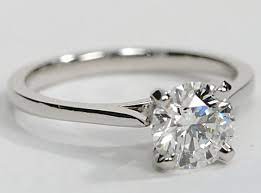 Petite Thin Band Cathedral Solitaire Engagement Ring In Platinum Solitaire Engagement Ring Cathedral Round Solitaire Engagement Ring Simple Engagement Rings
