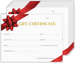 Saving you time and money. Blank Gift Certificates Great For Small Business Restaurant Spa Makeup Hair Beauty Salon Wedding Holiday Christmas Birthday A2 Size 4 25 X 5 5 Inches 50 Cards Per Pack Walmart Com Walmart Com