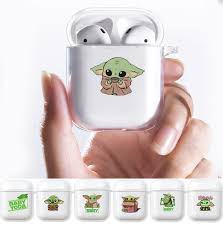 Baby Yoda The Mandalorian Apple Airpods Case Gen 1 2 Cute Ipod Cases Earbuds Case Airpod Case