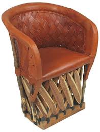 Woven Back Equipale Barrel Chair Handcrafted From Tanned Pigskin And Cedar Strips This Durable Mexican Leather Barrel Ch Barrel Chair Leather Furniture Chair