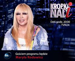 Biedroń w kropce nad i na antenie tvn24 znowu namieszał. Kropka Nad I Maryla Rodowicz Bedzie Dzis Gosciem Monika Facebook