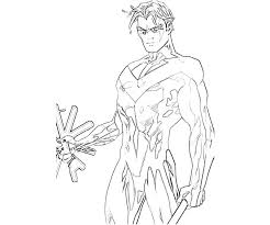 Fresh nightwing coloring pages 39 on free colouring pages with. Nightwing Coloring Pages