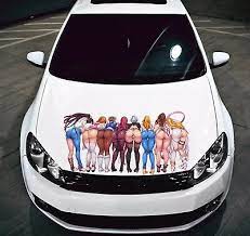 Anime car decals near me. Sexy Girl Anime Car Hood Door Graphics Decal Vinyl Sticker 31 99 Picclick
