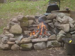 Creek Rock Fire Pit Fireplace Design Ideas Fire Pit With Rocks Fire Pit Bbq Outdoor Fire Pit