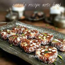 Date And Nut Roll Sanaa S Recipe Indian Dessert Recipes Date Nut Roll Recipe Nut Recipes