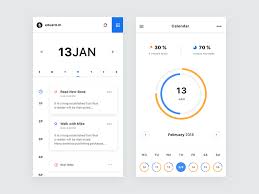 Business Calendar Business Calendar Android App Design Web App Design