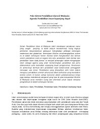 Kronologi perkembangan sistem serta isi kurikilum pendidikan islam di malaysia. pada peringkat awal iaitu peringkat yang masyhur dengan gelaran sekolah pondok, sistem pengajiannya dipanggil umumi (abdullah ishak,1994) dimana pembelajaran secara halaqah di hadapan guru pada. Pdf Pola Sistem Pendidikan Islam Di Malaysia Solahuddin Ismail Academia Edu