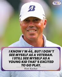 399 made cuts but still a kid at heart ❤️ Matt Kuchar enters Moving Day  three back at the Procore Championship.