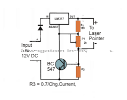 the post explains a simple laser pointer power supply circuit which has a precise voltage and current contro circuit projects arduino laser electronics circuit