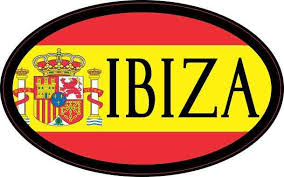 4in X 2 5in Oval Spanish Flag Ibiza Sticker Stickertalk Spanish Flags Sticker Flag Flag