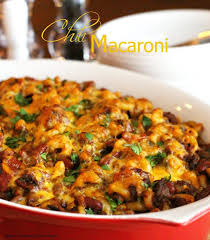 No odd vegetables, or secret ingredients, just ground beef, tomatoes, red kidney beans, and the usual spices. Chili Macaroni Melissassouthernstylekitchen Com