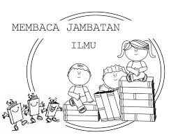 Poster gunakan waktu luang untuk belajar. Poster Membaca Jambatan Ilmu Goresan