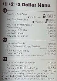 mcdonald s menu s slc menu