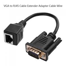 Коннектор rj45 pro legend rj45 кат. Widewing Vga To Rj45 Cable Extender Adapter Cable Wire Vga Male To Rj45 Female