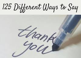 A branch of philosophy dealing … 125 Other Ways To Say Thank You Pairedlife