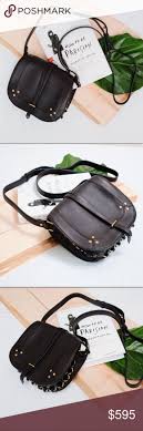 Jerome Dreyfuss Victor Crossbody Saddle Bag—Black