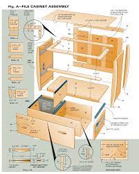 The plans are much more detailed than this blog post and include both an easy and intermediate version for making the drawer dividers (hanging file folder feature). Aw Extra 1 3 13 4 Way File Cabinet Popular Woodworking Magazine