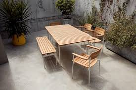 A careful sanding ensures the table is smooth. Layout Collection By Andrew Jones And Nathalie De Leval For Barlow Tyrie