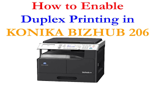 Here we are sharing with you the printer driver. How To Enable Duplex Printing In Konika Bizhub 206 à¤¹ à¤¦ à¤® Youtube