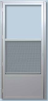 This method works in the store where the doors are. Doors And Windows Storm Door Right Hand 38 X 80 White Conventional Style Crest