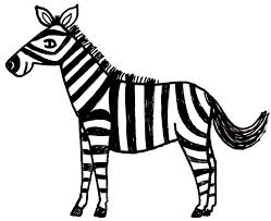 They love filling colors in the unusual patterns of this animal. Cartoon Zebra Coloring Pages Printable Zebra Coloring Pages For Coloring Home