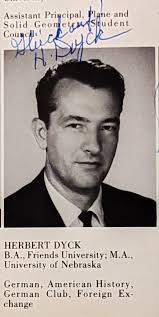 Herbert C. Dyck, 84, retired school teacher, died