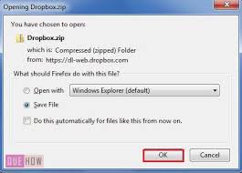 Aprende a encontrar y descomprimir tus descargas. How To Download Files Folders From Dropbox With Pictures Quehow