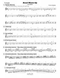 Band Warm-Up edition 3.1 Trumpet