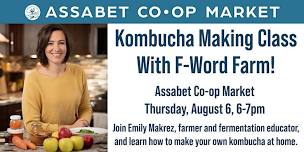 Kombucha Making Class With F-Word Farm!