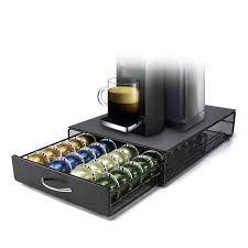 They will brew coffee by piercing the capsule and then forcing hot water vertuoline: Nespresso Vertuoline Capsule Holder Hivenets Coffee Machine Stand Metal Compatible Storage Pods Drawer 40 Capsules Capacity Buy Online In Solomon Islands At Solomon Desertcart Com Productid 98567646