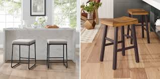 Rhodes metal wood counter stool white project 62 target. Clever Backless Bar Stools That Are Actually Stylish