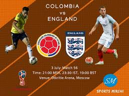 Watch free football live streamings. Colombia Vs England Live Streaming Coverage Tv Channels 2018 World Cup Sports Mirchi