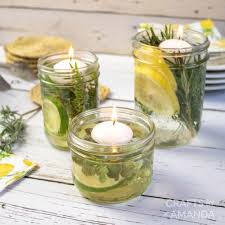 I just happened to have epsom salt with lavender and eucalyptus. Diy Mosquito Repellent Candles Crafts By Amanda Mason Jar Crafts