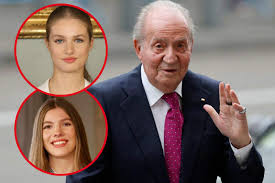 El encuentro secreto de Juan Carlos I con sus nietas Leonor y Sofía