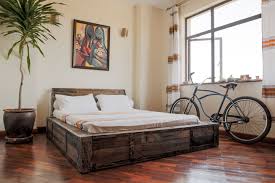 Rustic Industrial Bed By Rusty Fundi Bedroom Industrial Chic Bedroom Design Industrial Bedroom Furniture