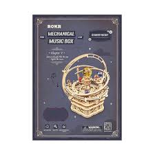 We put all our effort to create challenging puzzles and also to design. Toys Hobbies Rokr 3d Wooden Puzzle Starry Night Music Box Assembly Model Building Kits Toy Contemporary Puzzles