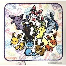 Pokemon 2018 Pokemon Love Its Demo Campaign Eevee Espeon Flareon Glaceon Jolteon Leafeon Sylveon Umbreon Vaporeon Mini Hand Towel Here are the names you can use to choose your eevee evolution in pokemon go from jolteon, flareon, umbreon, espeon, leafeon and glaceon.
