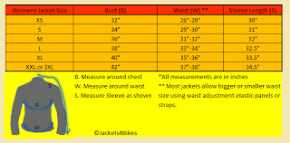 Motorcycle Leather Suit Sizing Chart Disrespect1st Com
