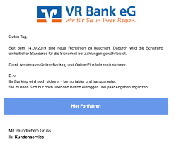 Offriamo servizi dedicati di online banking a privati e aziende Volksbank Spam Aktuell Diese Phishing Mail Sind Im Umlauf Update