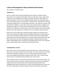 Ianya dijadikan alat perhubungan yang berkesan untuk berinteraksi. Doc Lukisan Meningkatkan Tahap Holistik Kanak Kanak Asimah Mohd Kamal Academia Edu