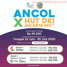 Dapetin ekstra diskon rp49.200 di setiap pembelian. Promo Ancol Hut Jakarta 493 Periode 22 30 Juni 2020 Scanharga