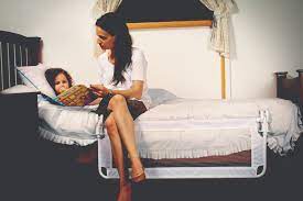 the fold down bed guard veebee nursery products